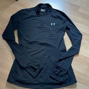 Under Armour Women’s Small cold gear fitted long sleeve black